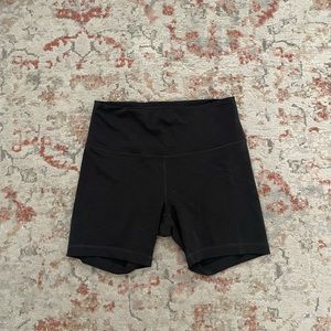 Lululemon Dark Gray 4in Biker Shorts